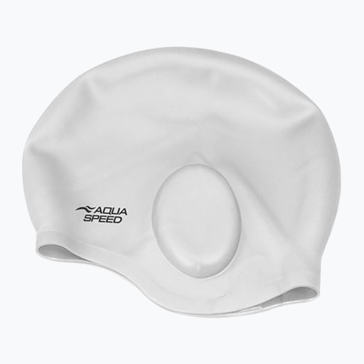 AQUA-SPEED Ear Cap 26 strieborná plavecká čiapka