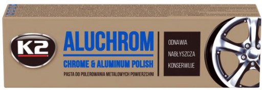 K2 ALUCHROM LEŠTIACA PASTA NA HLINÍKOVÉ CHROMOVÉ KOLESÁ