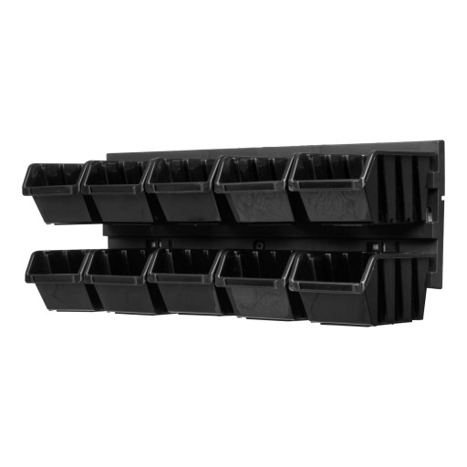 Doska na dielenské náradie 39x13 cm + 10 podnosov