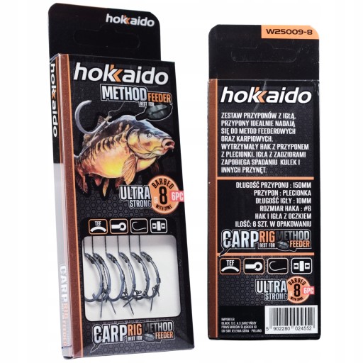 KRMÍTKO HOKKAIDO + HÁK 8 METÓD S IHLOU 10cm
