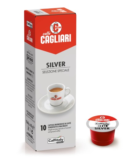 Caffitaly kapsule pre Cafissimo * Espresso Silver Caliari 10 ks