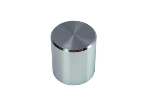 HLINÍKOVÝ GOMBÍK 14,8 MM X 16,5 MM STRIEBORNÝ