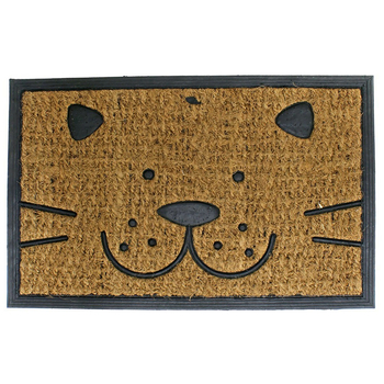 Kokosová rohožka, obdĺžniková, 40x60 cm, domáci miláčikovia, KAT