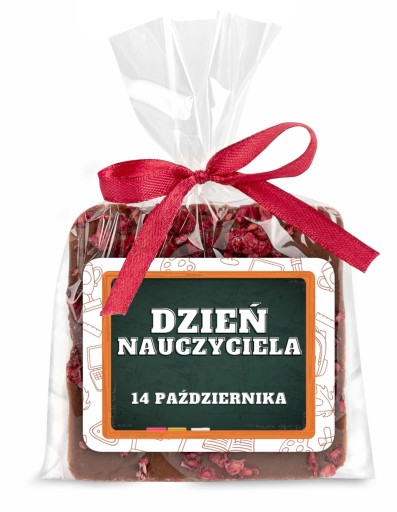 Darček ku Dňu učiteľov, čokoládová potlač