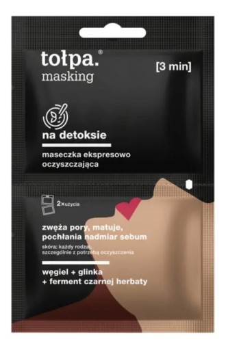 detox masking expresná čistiaca maska 2x5 ml
