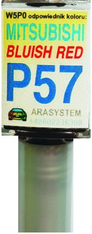 MITSUBISHI P57 MODROČERVENÝ NÁTER ARA TOUCH-UP