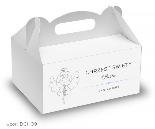 Tortové boxy na Krst + personalizácia