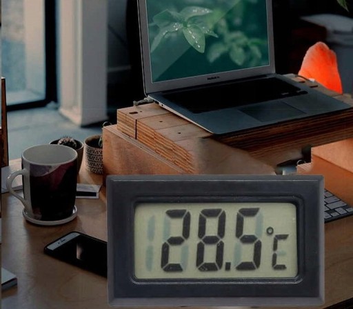 PRESNÝ DIGITÁLNY ELEKTRONICKÝ TEPLOMER SO SONDOU MIESTNEJ METEOSTANICE