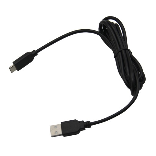 Kábel USB typu C na nabíjanie ovládača PS5, 1,5 m, čierny