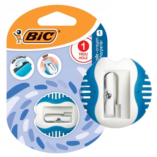 BIC Mini Single Blue School Sharpener