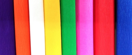 CRUSTED Hodvábny papier, ryhovaný, 50x200cm, 8 farieb