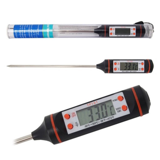 LCD PIN TEPLOMER KUCHYŇSKÁ SONDA MÄSO VÍNO
