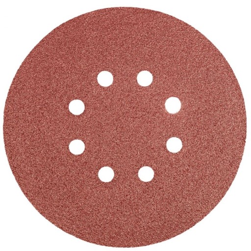 Brúsne kotúče 150 mmK80 5 ks. s 8 otvormi 55H947