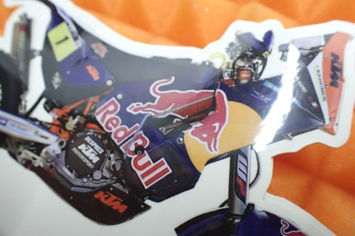 NÁLEPKA KTM RED BULL KINI KINI 13,2 x 9,3 cm
