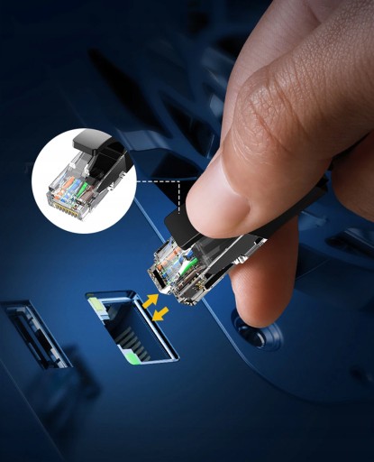 UGREEN KÁBEL SIEŤOVÝ KÁBEL LAN INTERNET ETHERNET CAT 6 U/UTP RJ45 1GB 5M