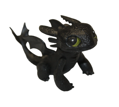 NÁPOJ FIGRÁK ČIERNY DRAK DINOSAUR 8CM EMAJ