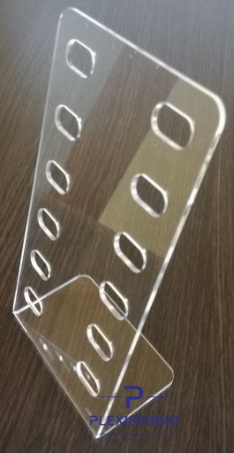 PLEXI SKLENÝ VÝSTAVNÝ STOJAN