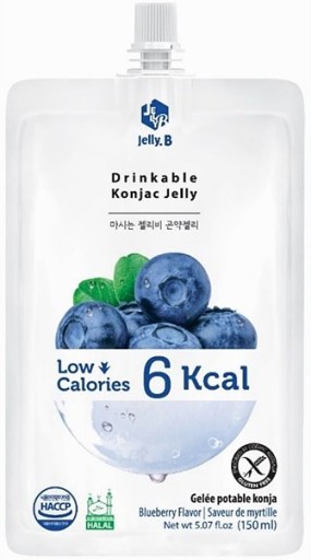 Konjac Jelly snack s želé, bobule 150ml