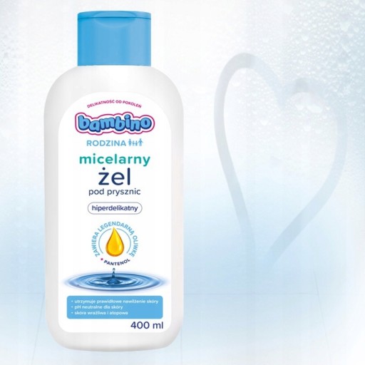 BAMBINO FAMILY micelárny sprchový gél 400 ml