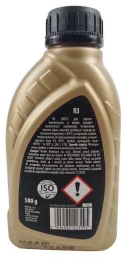 K2 R3 DOT3 0,5 L BRZDOVÁ KVAP