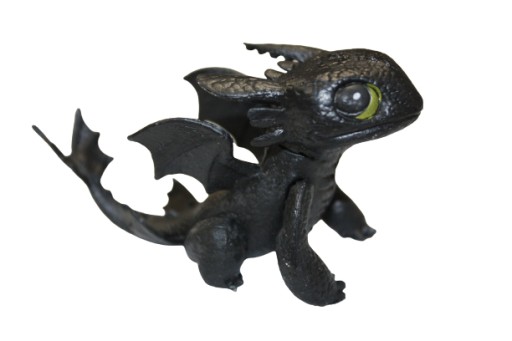 NÁPOJ FIGRÁK ČIERNY DRAK DINOSAUR 8CM EMAJ