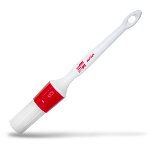 SOFT99 Vonkajšia kefa červená 24 mm