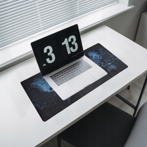 MOUSE PAD XXL herná myš mapa sveta na stôl 80x30 cm