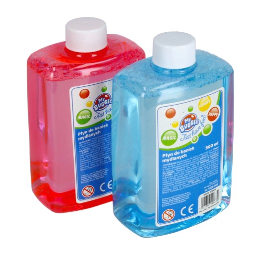 Tekuté mydlové bubliny 0,5 l, mydlové bubliny 500 ml