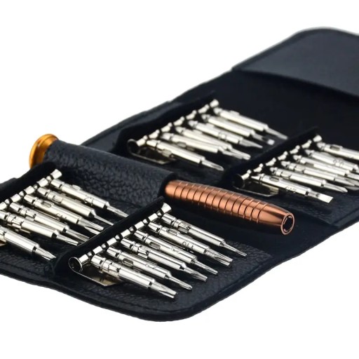 SADA PRESNÝCH SKRUTKOVAČOV MAGNETICKÉ SKRUTKOVAČE TORX KUFRE 25 v 1