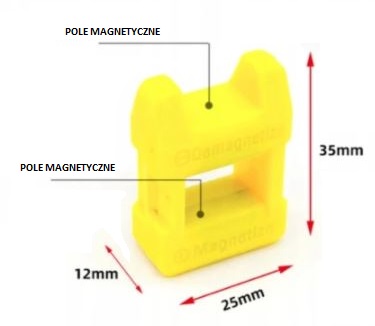 MAGNETIZÉR DEMAGNETIZÁTOR PRE HROT SKRUTKOVAČA SKRUTKOVAČKY 2 V 1