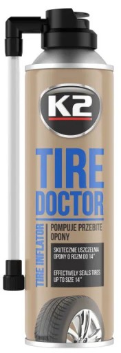K2 - PNEUMATIKA - NÁHRADNÁ PNEUMATIKA V SPREJU - 400ML