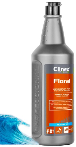CLINEX Floral OCEAN 1L, čistiaci prostriedok na podlahy