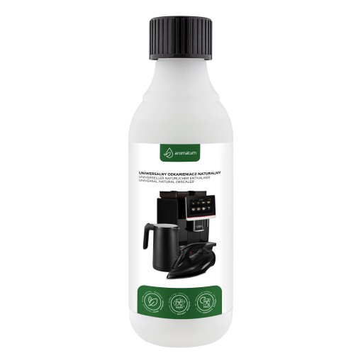 Univerzálny prírodný odstraňovač vodného kameňa pre espresso kávovary, varné kanvice a žehličky, 300 ml