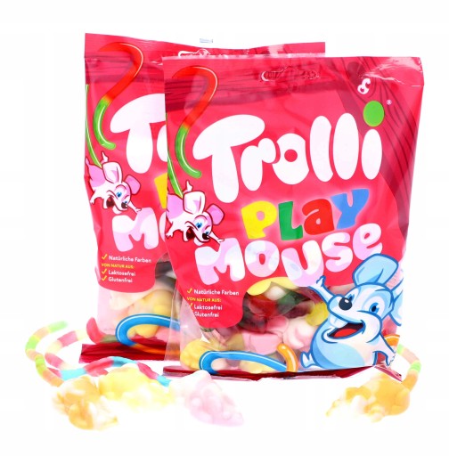 TROLLI Miszki ovocné gumové myši 150g DE
