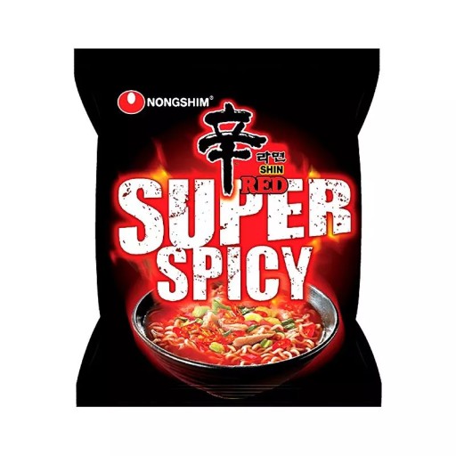 Red Shin Ramyun polievka 120g Ramen Super pikantné Nongshim