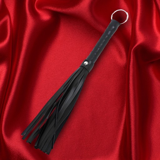 BIČ BIČ KOŽA BIČ BDSM PLAY EROTICKÝ FLOGGER SEX 30 CM DOMINATION