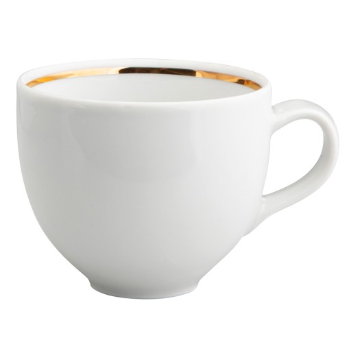 Porcelánová šálka na kávu MariaPaula Natura Złota Linia 250 ml