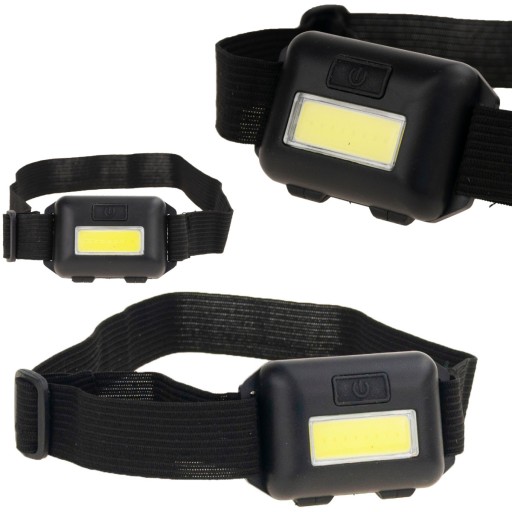 HLAVNÁ LAMPA LED LAMP COB DIODE 3W pre bežeckú hlavu