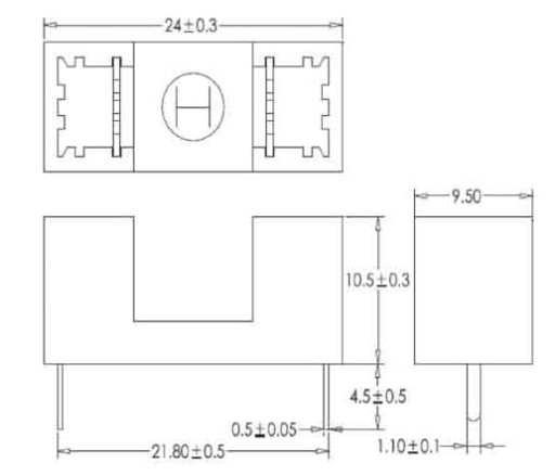 UB-PLAST2 Print poistková objímka, poistka 20 m