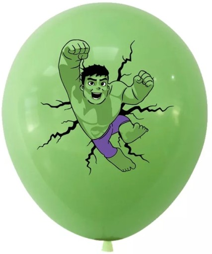 SADA BALÓNOV SPIDERMAN HULK AVENGERS 8 ks