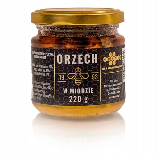 ORECHY V MEDE 220g