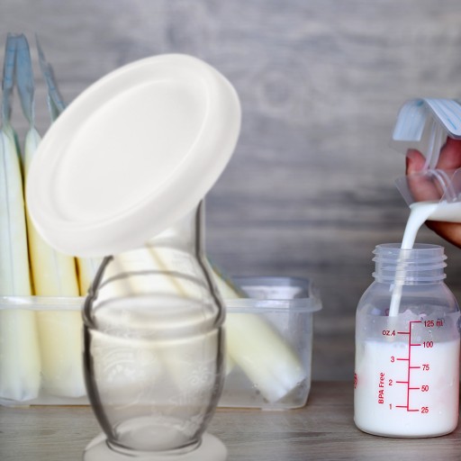 AKUKU Milk Collector Magická fľaša silikónová 100 ml