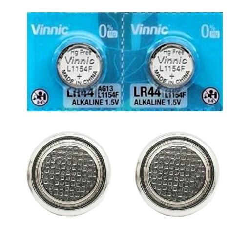2x AG13 ALKALICKÁ BATÉRIA VINNIC A76 L1154 LR44