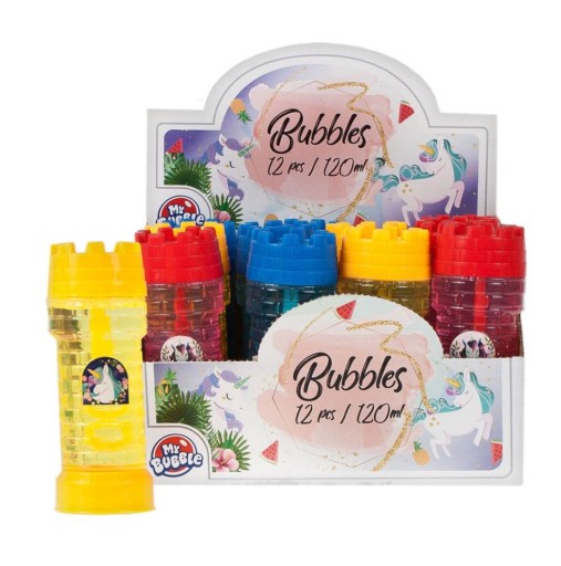 MEGA CREATIVE Mydlové bubliny 120ml Jednorožec /12