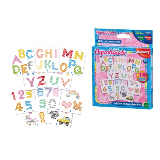 Aquabeads ABC Templates a 123 30518