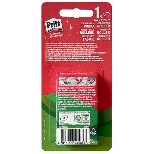 MINI FLEX korektorová páska, myš, 4,2 mm x 7 m