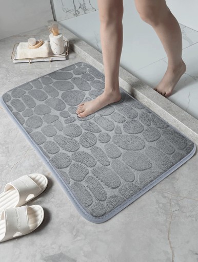 KÚPEĽŇOVÝ KOBEREC PROTIŠMYKOVÝ KOBEREC Mäkká KOBEREC ŠEDÁ ABSORBNÁ 50 x 80