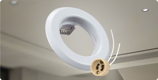 2x LED KOVOVÉ STROPNÉ SVIETIDLO PRE ZÁVESNÝ STROP A PODHĽAD STRIECH