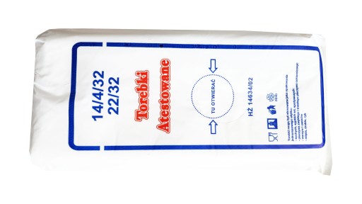Fóliové vrecká HDPE vrecúška na raňajky 14/4/32 22/32 0,6kg hrubé