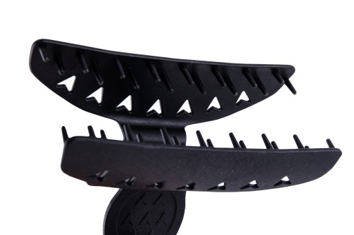 Kadernícke spony Butterfly Clips 2 ks MEGA LARGE Čierna